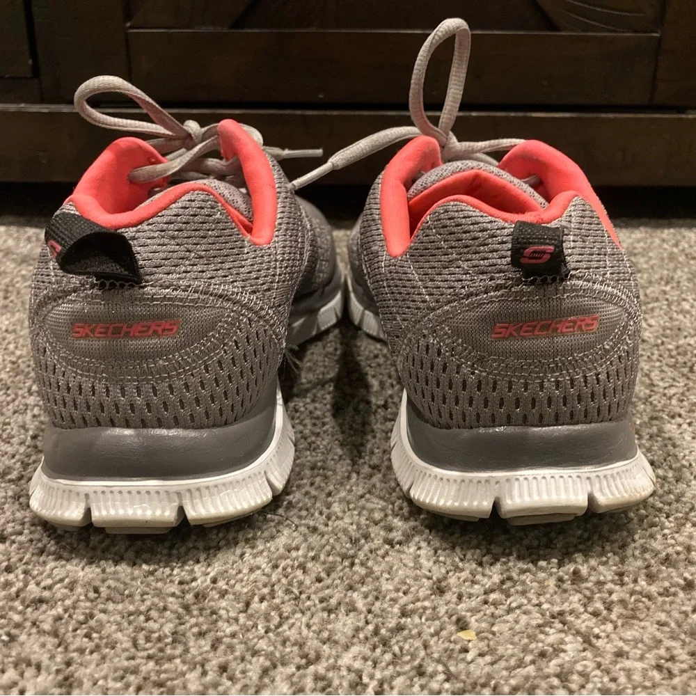 Skechers Womens Flex Appeal - Obvious Choice - 12058-LGCL Grey - Size 9